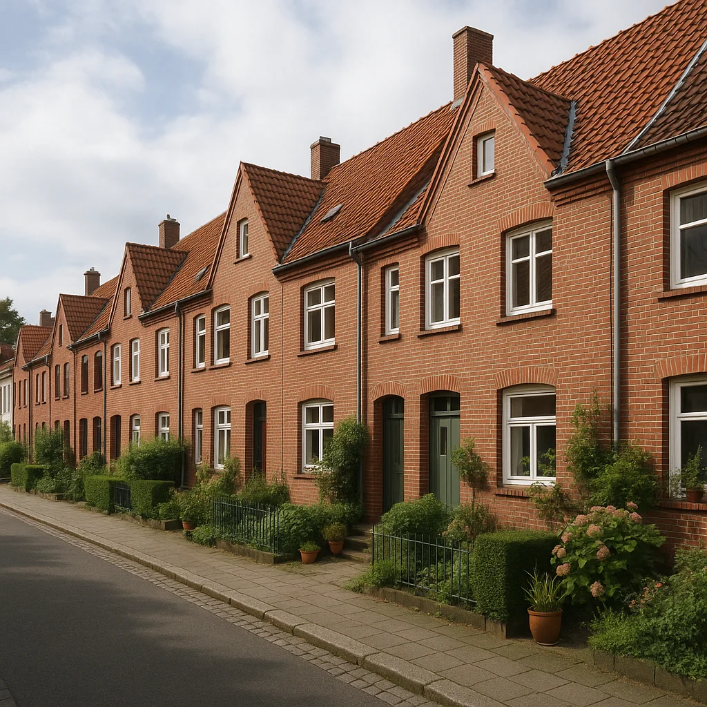 Bremer Reihenhaussiedlung